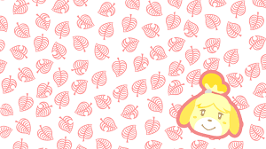 A repeating animal crossing themed background! Animal Crossing New Horizons Mobile Und Desktop Hintergrunde Acpocketnews Animal Crossing Leaf Animal Crossing Animal Crossing Characters