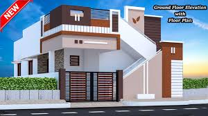 Single floor house front railing design. House Plans Simple House Front Elevation Designs For Single Floor Novocom Top