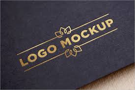 The best logo mockups free download for your next project. Paper Pressed Logo Mockup Free Mockups Psd Template Design Assets