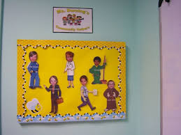 Job Chart Using The Kids Faces Nice Visual Cues Job Chart Community Helpers Preschool Classroom Jobs