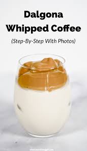 4 Ingredient Dalgona Whipped Coffee Recipe Step By Step Recipe Easy Coffee Recipes Coffee Recipes Delicious Drink Recipes