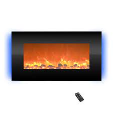 Remote controls do more than just turn channels on a television set. Northwest 30 5 In Wall Mount Electric Fireplace With Led Backlights In Black Hw0200003 The Home Depot
