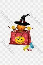 Halloween Candy Bag Png Cartoon Hand Drawn Png Images Psd Free Download Pikbest Halloween Candy Bags Halloween Candy How To Draw Hands