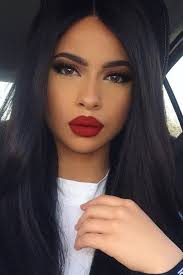 lips makeup red lipstick instantly