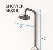 Amazing standard wall mixer leg plumbing useful connector ...