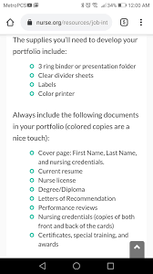 Nursing Portfolios What To Include Nursing Portfolio Medical Careers Nursing Resume Template