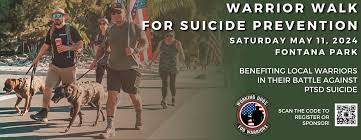 Warrior Walk for Suicide Prevention 2024