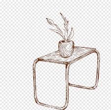 Drawing of an antique eastlake table. Table Drawing Hand Painted Coffee Table Watercolor Painting Furniture Hand Png Pngwing