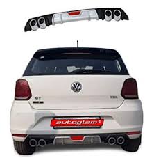 Rear Abs Diffuser Compatible For Volkswagen Polo At Amazon In 2020 Volkswagen Polo Volkswagen Abs