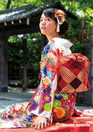 伝統古典の振袖 fl 8304 振袖 レトロ 着物 着物