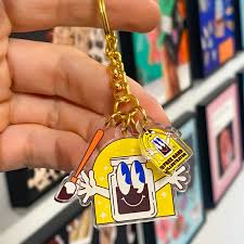 Clear Acrylic Keychains | Zap! Creatives | Promotional Keyrings