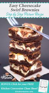 Easy Dessert Recipes Brownie Recipes Cheesecake Swirl Brownies Easy Dinner Party Desserts Dinner Party Desserts Easy Desserts