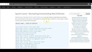 The :xslt component in apache camel allows you to process message using xslt template. Apache Camel Marshal Unmarshal Xml Json Data Example Youtube