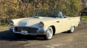 Image result for Colonial White 1957 Thunderbird