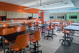 Pine Street Elementary School Conyers Ga Work Study Play School Of The Future Design By Smallwood Reynolds Transform Spaces Floor Design Resilient Flooring