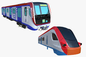 Moscow Metro And Ivolga Train 3d Model Collection Moscow Metro Moscow Train