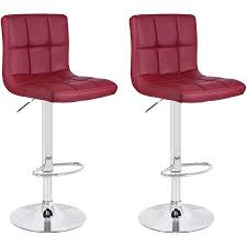Choose from contactless same day delivery, drive up and more. Bronte Living Leatherette Bar Stool 360 Swivel Adjustable Height 24 To 33 Mid Backrest With Hard Floor Protection Rubber Band Series Clementine Set Of 2 Walmart Canada