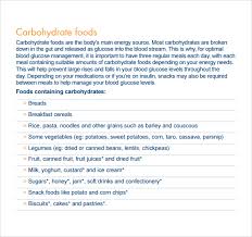 glycemic index chart template the glycemic indexes table