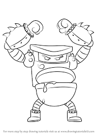 How to draw a toilet. Learn How To Draw Turbo Toilet 2000 From Captain Underpants Movie Captain Underpants Movie Step By Step Drawing Tutorials