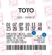 Toto sgp telah hadir di singapore sejak tahun 1968 untuk mencegah permainan lottery ilegal. Placing Toto Bets At Outlets Singapore Pools