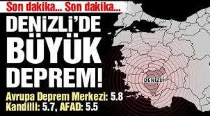 Bu depremden 8 dakika sonra merkez üssü kocadere. Denizli Deki Deprem Bircok Ilde Hissedildi Izmir Aydin Usak Mugla Da Hissedilen Depremden Ilk Goruntuler Geldi Son Dakika Haberleri