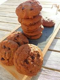 Cookies Extra Moelleux A La Compote De Pommes Philandcocuisine Cookies Recette Biscuit Petit Dejeuner Compote Pomme Sans Sucre