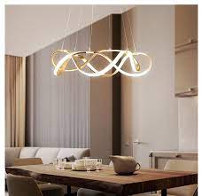 Before you do pick your bulb, do a quick survey of your dining room—paint colors and finishes make a difference. Modern Dimmable Led Chandelier Lighting Aluminum Living Room Led Pendant Chandelie Modern Dining Room Lighting Dining Light Fixtures Dining Room Light Fixtures