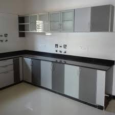 Sliding Drowers Brown Aluminium Modular Kitchen Cabinet Rs 500 Square Feet Id 22191260355