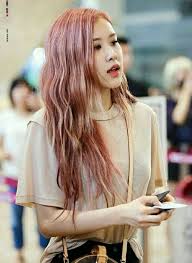 Beauty Rose Blackpink Fashion In Airpot Blackpink Belleza Asiatica Fotos