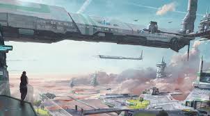 My Favorite Sc Concept Art Gosh I Can T Wait To Go There Luckily It S Stanton Ii So That Might Happen Sooner Than Later Star Citizen Concept Art Space Art