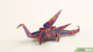 How to make star origami tutorial | cara membuat origami bintang. Cara Membuat Naga Dari Kertas Lipat Origami Dengan Gambar