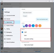 As the name suggests, dark mode darkens the color scheme of the windows 10 ui. How Can I Make My Skype Theme Dark Or Light Digital Citizen