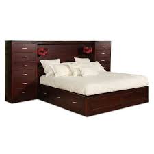 Elegant Perimeter Place King Wall Bed By Bk Home Rich Mahogany Finish And Space Saving King Size Platform Bed With 6 Wall Bed Furniture Bedroom Furniture Beds