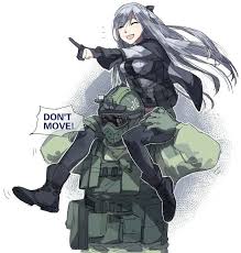 Ak12 And Fuze Girls Frontline Rainbow Six Siege Art Rainbow Six Siege Anime