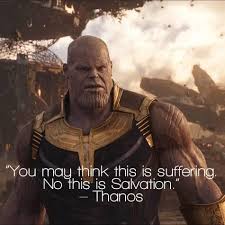 Beliving in your ideologies and act on. Thanos Quotes Posts Facebook