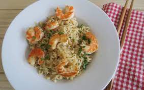 Crevettes Poelees Sauce Teriyaki Et Pates Au Fumet De Crevettes Auxdelicesdemanue Poelees Crevettes Crevette Poele