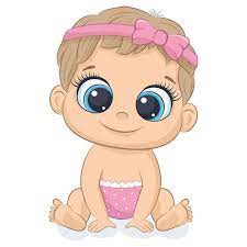 Baby Boy And Girl Shower Clipart Png Eps Jpeg Baby Shower Etsy In 2021 Baby Shower Clipart Baby Clip Art Baby Girl Art