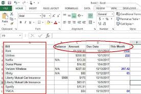Make A Personal Budget With Microsoft Excel In 4 Easy Steps Personal Budget Personal Budget Spreadsheet Budgeting Finances