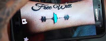 Night sky song sound wave art. Explaining How Those Soundwave Tattoos Actually Work Core77
