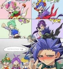 Yuu4 And Bracelet4 Yu Gi Oh Arc V Yugioh Anime Anime Funny