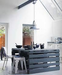 Pallet Furniture Auckland Palletfurniture Diy Deco Cuisine En Palette Ilot Cuisine