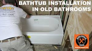 Check spelling or type a new query. Bathtub Replacement In Old Bathroom Step By Step