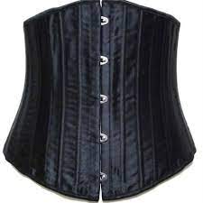 アンダーバストコルセット 24強化スチールボーン 矯正下着 お腹引き締め くびれ作り corset お腹周り 編み上げ gストリングセット ロリータファッション コルセット ドレス インナー