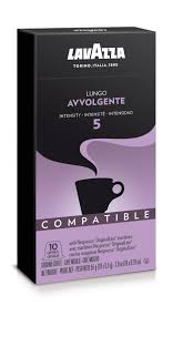 If the best part of your day is taking your first sip of the good stuff. Lavazza Nespresso Compatible Capsules Avvolgente Lungo Dark Roast Coffee Pack Of 60 Walmart Com Walmart Com