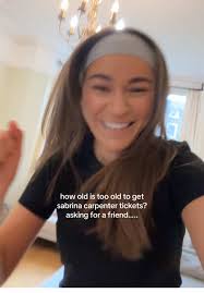 Never too old @Sabrina Carpenter #sabrinacarpenter #savrinacarpenterconcert  #pleasepleaseplease #relatable #justgirlythings #girlhood #fyp @Hannah