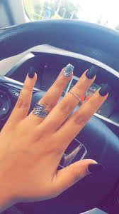 Black Nails Gorgeous Nails Short Acrylic Nails Acrylic Nail Designs Incidentally, if you are planning on getting sunset nails, go for.