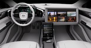 Volvo Self Driving Car Concept 2017 Volvo Futuristische Autos Fahrzeuge