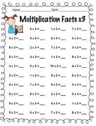 Multiplication Facts Practice X0 Through X12 Multiplication Facts Practice Multiplication Math Fact Practice