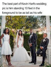 Kevin hart & eniko parrish's fairy tale wedding. 30 Hilarious Memes That Perfectly Sum Up Every Wedding Kevin Hart Wedding Kevin Hart Celebrities