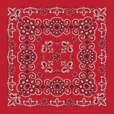 Cm Texas Paisley Imported 100 Paisley Bandana Head Wraps Blue Paisley